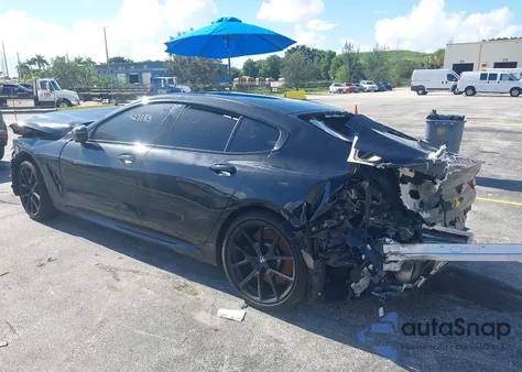 2022 BMW 840 Gran Coupe I from USA, damaged, VIN WBAGV2C01NCH22588